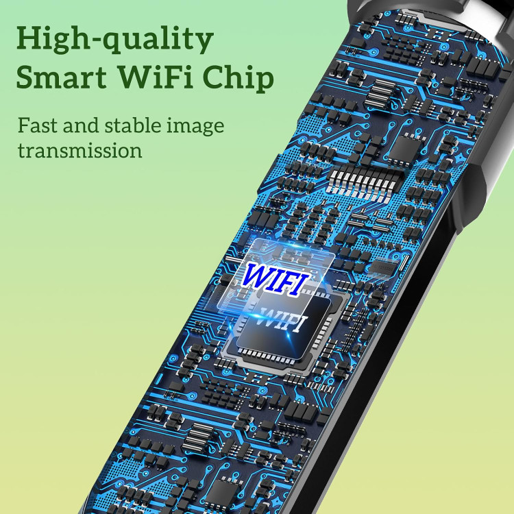 گوش پاک کن برند LMECHN مدل P30 با دوربین 1080p (FHD)، پاک کننده موم گوش (نصب و استفاده آسان)