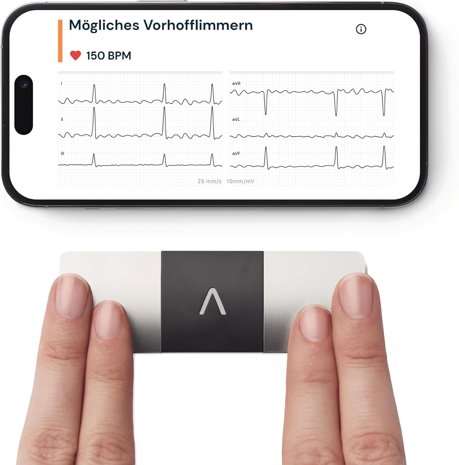 دستگاه نوار قلب قابل حمل AliveCor KardiaMobile 6L