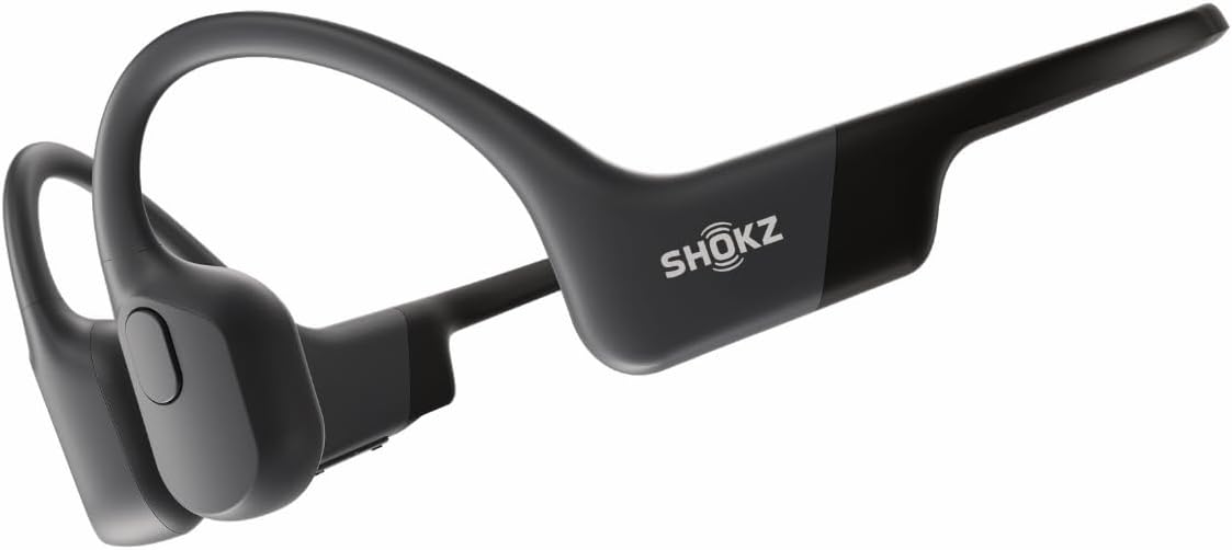 هدفون استخوانی بی‌سیم ورزشی Shokz OpenRun SE | بلوتوثی | طراحی سبک و ضدتعریق | رنگ Comet Grey شارژر مغناطیسی